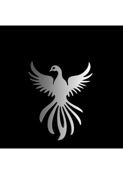 925 Ayar gümüş kolye anka kuşu SM7774