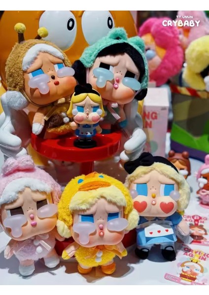 Crybaby Pop Mart Kapalı Sürpriz Pack Kutu Chery Baby Bebek Crying Serisi Bebek Figür Kutulu fiyatları
