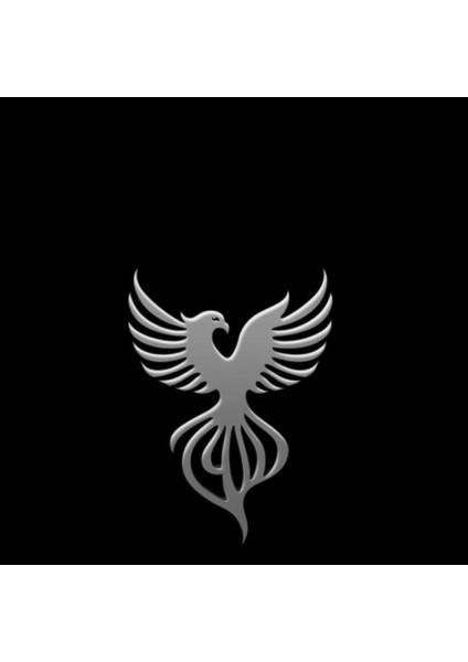 925 Ayar gümüş kolye anka kuşu SM7776