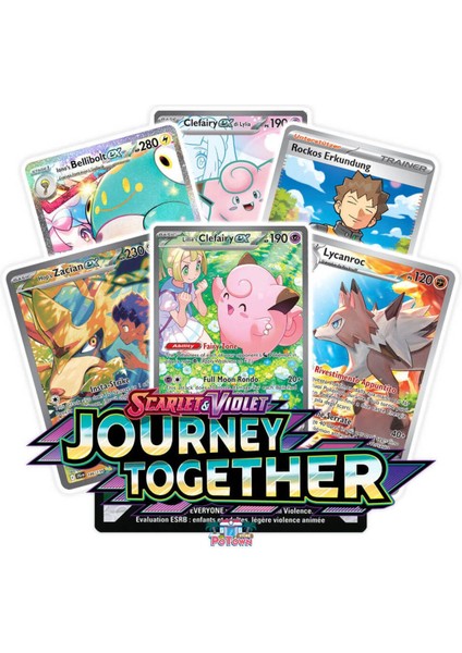 Pokemon Kart "journey Together" 1 Pack 10 Adet Kart Pokemon Kartlar fiyatları