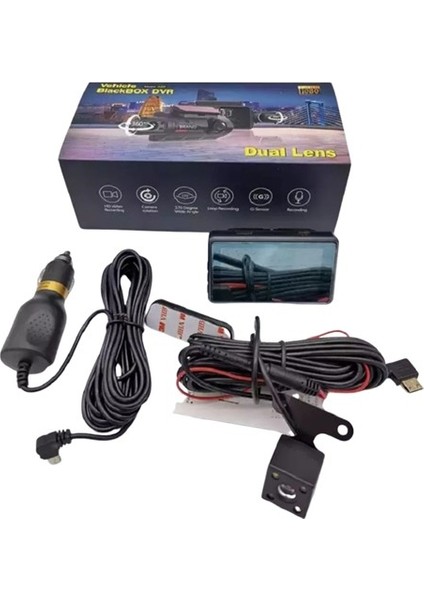 Wifi Bağlantılı 3 Inç Araç Kamerası – Yüksek Çözünürlüklü Ön ve Iç Kamera modelleri