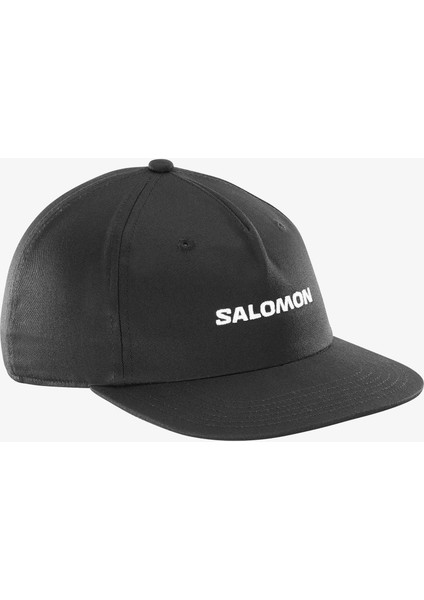 Logo Flat Cap Şapka Deep Black LC2682900