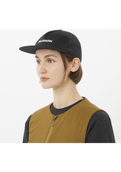 Logo Flat Cap Şapka Deep Black LC2682900 modelleri