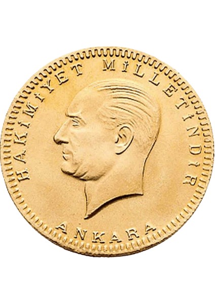 1 Adet Eski Tarihli Ata Lira