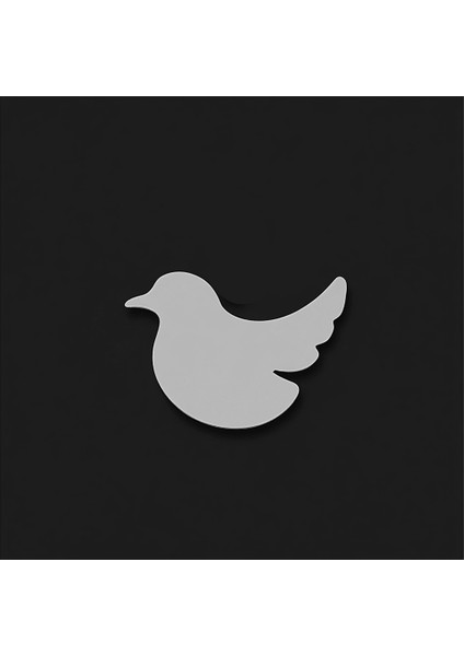 925 Ayar gümüş kolye Martı SM7990