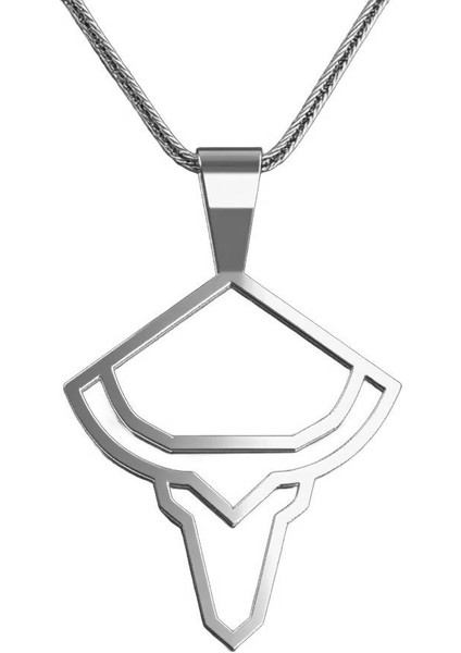 925 Ayar Gümüş Kolye Boğa SM8228 fiyatları