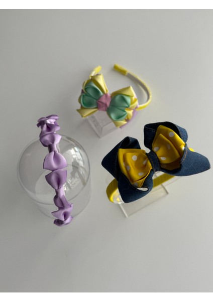 Kız Çocukları Için 3'lü Saç Taçı Seti – Şık, Renkli ve Rahat Modeller, Yumuşak Taçlar fiyatları