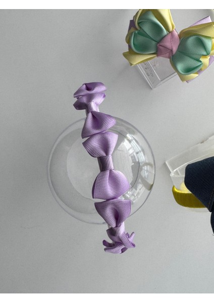 Kız Çocukları Için 3'lü Saç Taçı Seti – Şık, Renkli ve Rahat Modeller, Yumuşak Taçlar