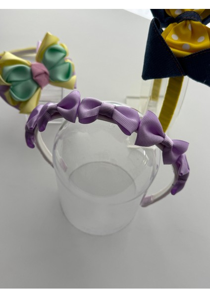 Kız Çocukları Için 3'lü Saç Taçı Seti – Şık, Renkli ve Rahat Modeller, Yumuşak Taçlar