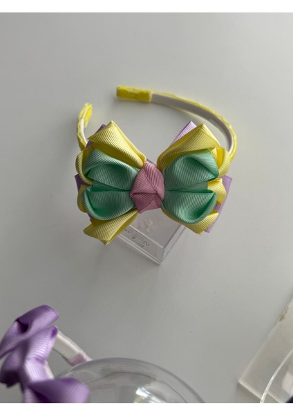 Kız Çocukları Için 3'lü Saç Taçı Seti – Şık, Renkli ve Rahat Modeller, Yumuşak Taçlar