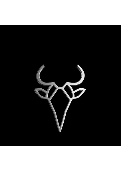 925 Ayar Gümüş Kolye Boğa SM8214