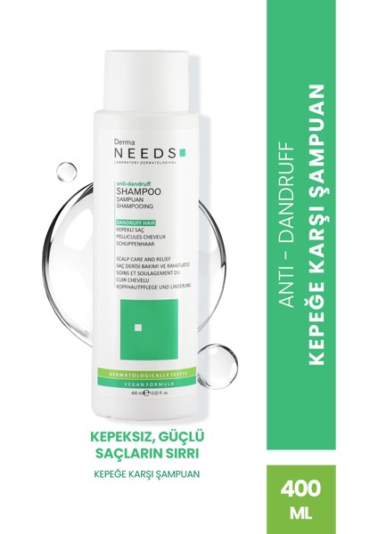 Kepek Arındırıcı Şampuan 400ML | Arındırıcı |b3 B5 B7 Vitaminli, Amino Asitli | Sülfatsız fiyatları