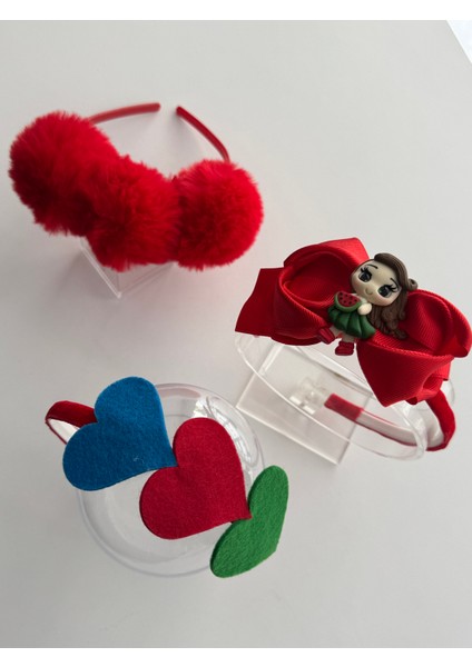 Kız Çocukları Için 3'lü Saç Taçı Seti – Şık, Renkli ve Rahat Modeller, Yumuşak Taçlar indirimleri