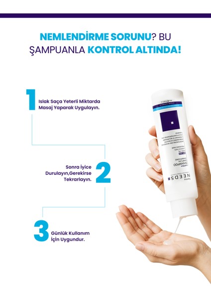 Yıpranmış ve Kuru Saçlar İçin Şampuan 400 ml Besleyici | Biotinli, B5 Vitaminli, Protein |sülfatsız modelleri
