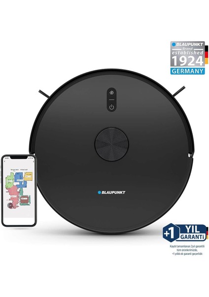 S10 Pro Robomaster Robot Süpürge 5000PA Siyah