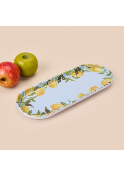 Kitchen Lemon Kayık Tabak - Renkli - 32 cm fiyatları