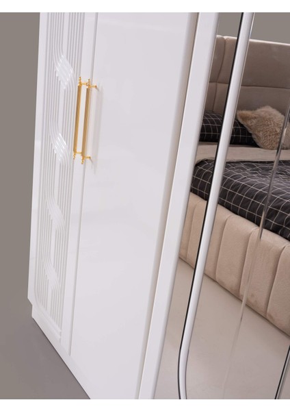 Kaliforniya 6 Kapaklı Gardırop %100 Mdf modelleri
