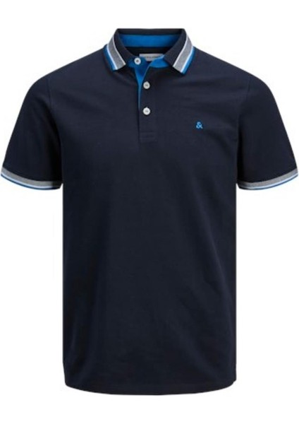 Jack&jones 12143859 Jjepaulos Polo Yaka Noos Battal Buyuk Beden Kısa Kol Tshırt
