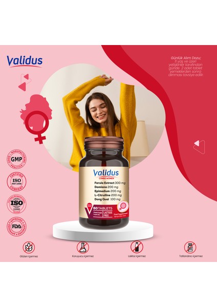 Kadın Wellness Paketi - Epimediumınferfemale Vitex fırsatları