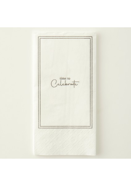 Celebrate 100'lü Kağıt Peçete Beyaz (33x33 cm)