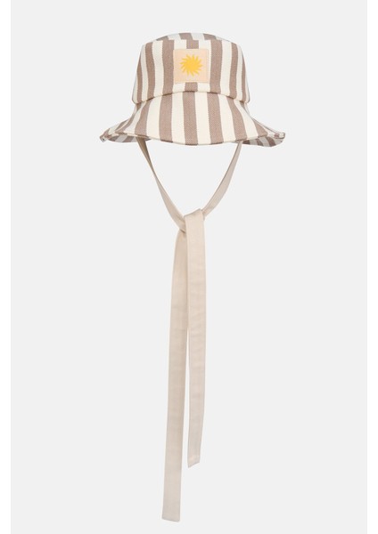 Güneş Canvas Bucket Şapka - Kahverengi/bej fırsatları