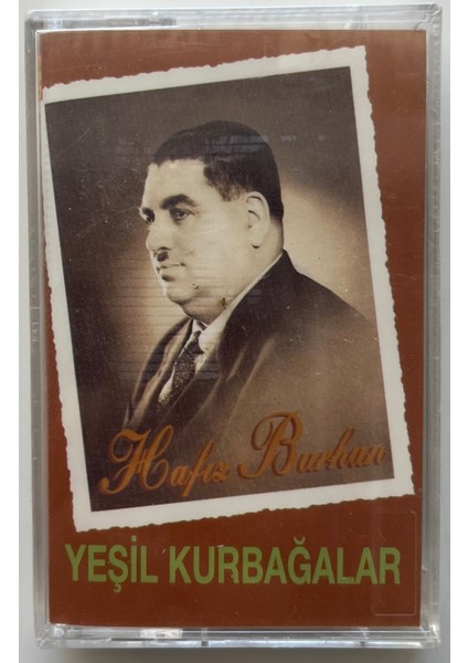 Hafız Burhan Yeşil Kurbağalar Kaset (Jelatininde Sıfır Orjnal Dönem Baskı Kaset)
