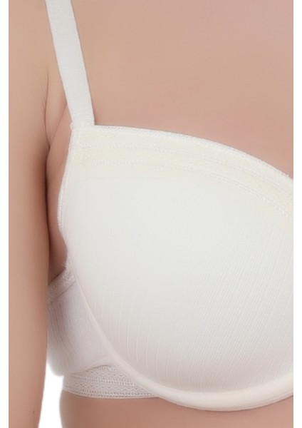Kadın Dantel Detaylı Pamulu Dolgusuz Sütyen LİNGHT B CUP modelleri