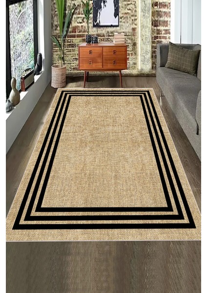 Dijital Kaymaz Yıkanabilir Modern Salon Halısı Mutfak Halısı Koridor Halısı Oval Halı Yolluk DC-4098