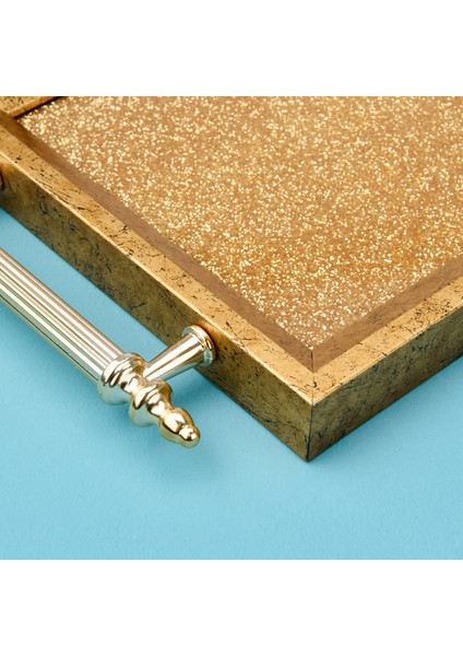 Kitchen Mini Tepsi - Gold - 29X18 cm modelleri