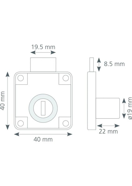 Pas Sistem Kare Çekmece Kilidi fiyatları