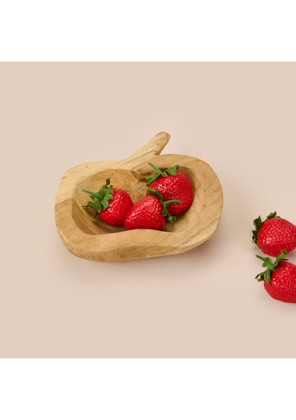 Bowl Kasesi - Kahverengi - 15X12X4 cm modelleri