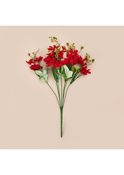 Dekoratif Yapay Papatya - Bordo - 34 cm modelleri