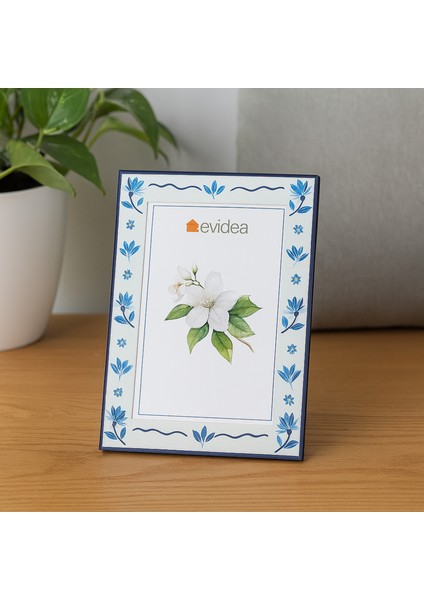 Deco Liliana Çerçeve - Mavi - 13X18 cm