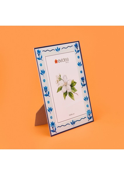 Deco Liliana Çerçeve - Mavi - 13X18 cm fırsatları