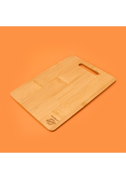 Plank Büyük Kesme ve Steak Tahtası - Açık Kahverengi