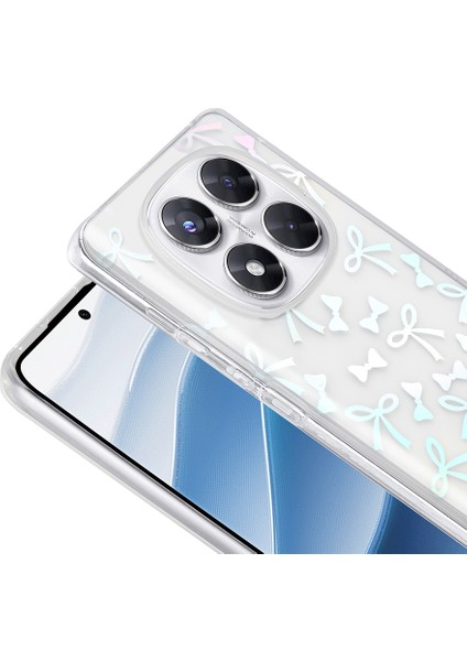 Xiaomi Redmi Note 14 Pro 4g Uyumlu Kılıf Şeffaf Folk Sert Kapak Figürlü Fiyonk fiyatları