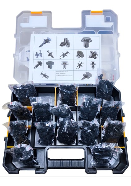 Mekanik Atölyeler Için Klips Seti Kutu Hediyeli fiyatları