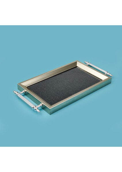 Kitchen Mini Tepsi - Silver - 29X18 cm fiyatları