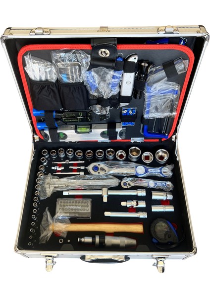 168 Parça Profesyonel Alet Takım Seti - Almanya Teknolojisi ve Yüksek Kalite