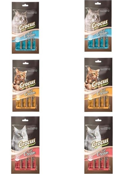 Karışık Krema Kedi Ödülü 4X15GR x 6 Adet