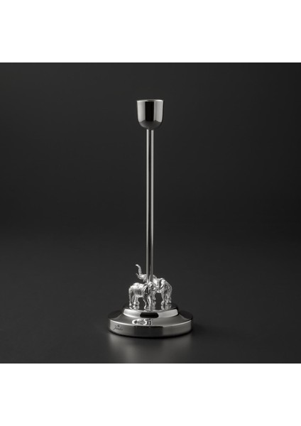 Ganesha Gümüş Şamdan