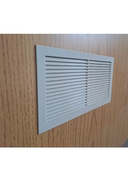 Kapı Altı Menfez Kapak 22*8,5 1 Çift (2 Adet) Gri indirimleri