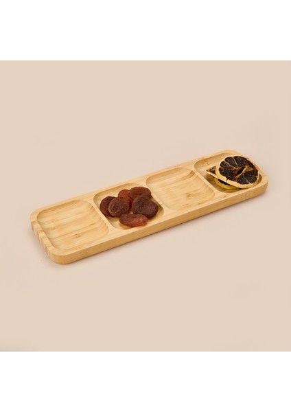 Bambu Servis Tabağı - Açık Kahverengi - 33 cm fiyatları