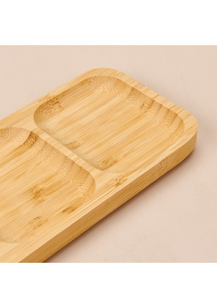 Bambu Servis Tabağı - Açık Kahverengi - 33 cm modelleri