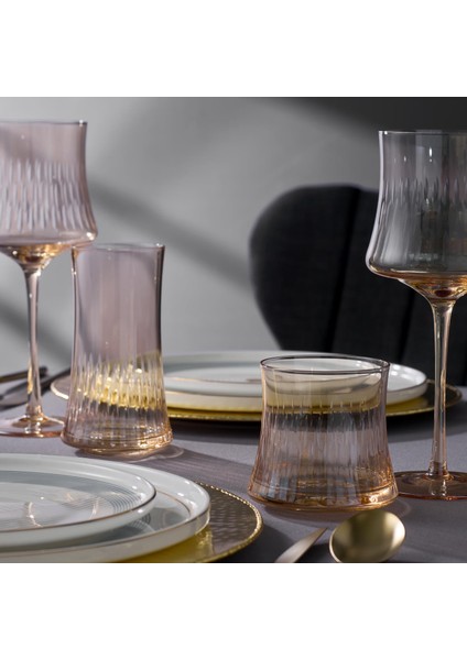 Sandy Amber 6'lı Kadeh Takımı fırsatları