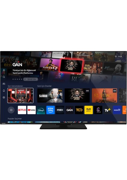 65UV3463DT 65'' 164 Ekran Uydu Alıcılı 4K Ultra HD VİDAA Smart LED TV