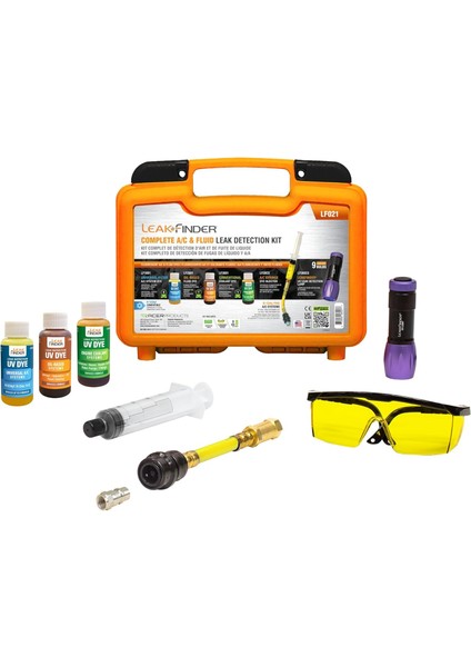 A/c Klima ve Sıvı Kaçağı Tespiti Sıvısı Kiti