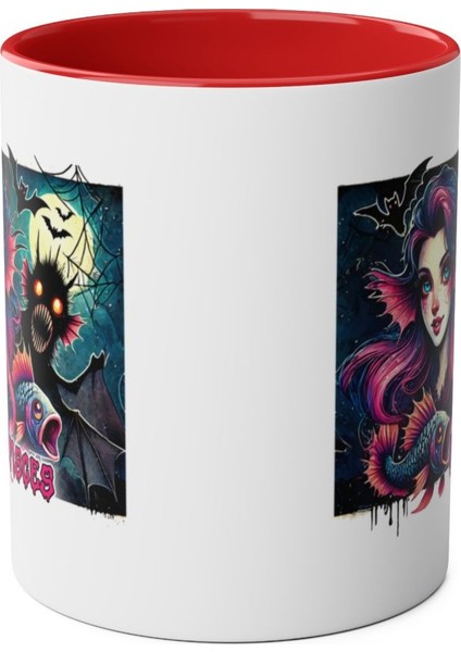 Balık Burcu Baskılı Kupa modelleri