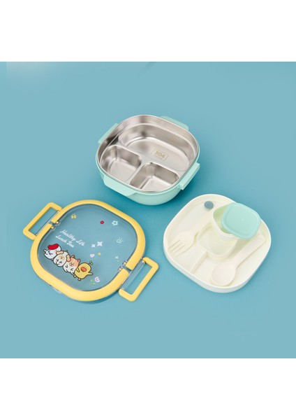 Figürlü Yemek Kabı - Yeşil / Sarı - 700 ml modelleri