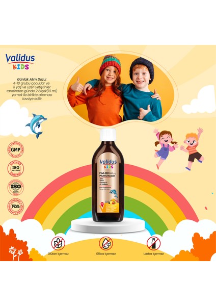 Kids Multi Set - Multivitamin - Fish Oil - Citicoline